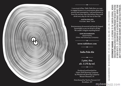 Other Half – Beer Table Table Beer