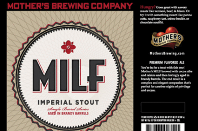 Mother’s Brewing Single Barrel Series – Brandy Barrel MILF Imperial Stout