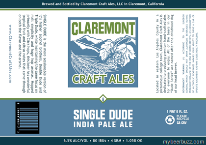 Claremont Craft Ales–Single Dude, Double Dude, Jacaranda, Baseline, Coffee Del, St. Mawes, Triple Dude & Station 101