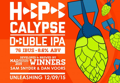 Mad Anthony Hopocalypse Double IPA Coming 12/9