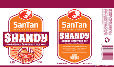 SanTan – Shandy Arizona Grapefruit Ale 12oz Cans