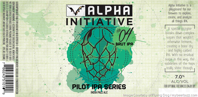 Flying Dog Adding Alpha Initiative #04 Brut IPA