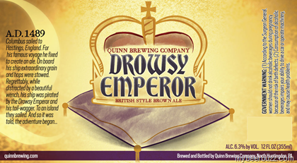 Quinn Brewing – Drowsy Emperor, Dead Bob & Elwood Island 12oz Bottles