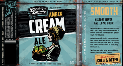 Lansing Brewing – Amber Cream Ale 12oz Cans