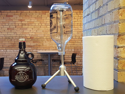 Crowdfunding Campaign “Growler Grunt” Fixes the Problem of Drying Growlers and Water Bottles