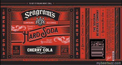 Seagram’s Adding Hard Soda – Cherry Cola, Grape, Cola & Orange Cream