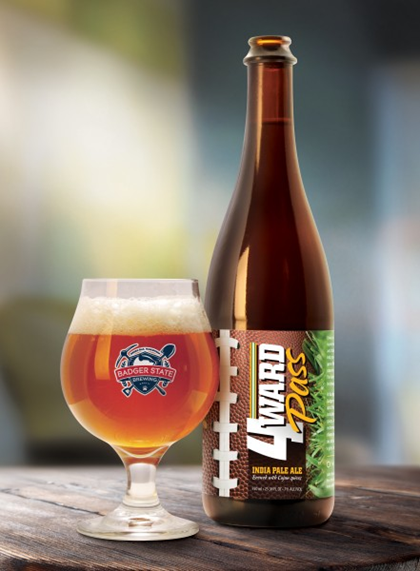 Badger State Brewing Brett Favre Tribute Beer “4Ward Pass” Coming 11/18