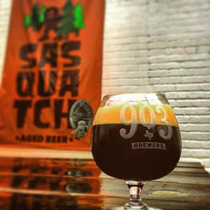 903 Brewers Balcones Whiskey Barrel-Aged Sasquatch Coming Next Week