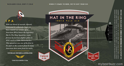 Check Six Brewing – Hat In The Ring 12oz Cans