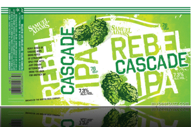 Samuel Adams – NEW Rebel Cascade IPA 12oz Cans