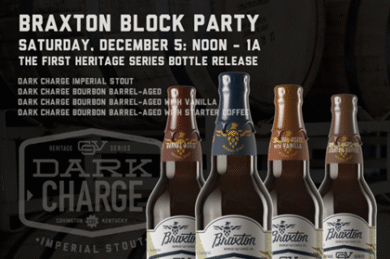 Braxton Brewing Releasing Heritage Series Dark Charge 12/5
