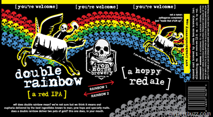 Iron Horse – Double Rainbow Red IPA 12oz Cans