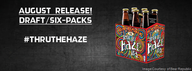 Bear Republic Brewing Company Releases Thru The Haze