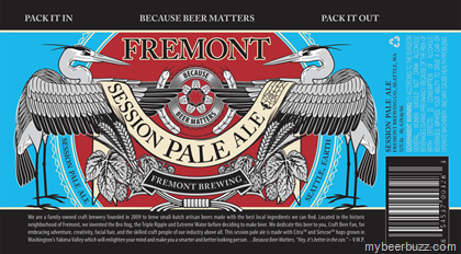 Fremont Brewing – Session Pale Ale 12oz Cans