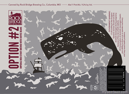 Rock Bridge Brewing – Option # 2 Imperial Milk Stout 16oz Cans