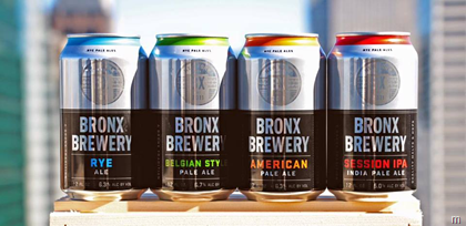 Bronx Brewery Beers Now Available Exclusively In 12oz Cans