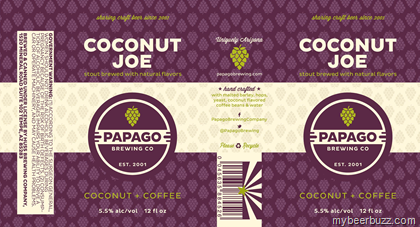Papago Brewing – Coconut Joe Stout & Hopago IPA 12oz Cans