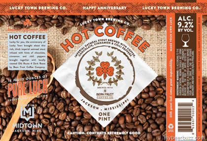 Lucky Town Brewing – Hot Coffee 16oz Cans