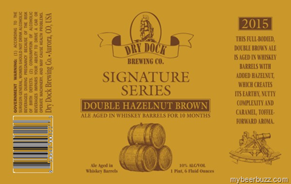 Dry Dock Brewing Releasing 2015 Double Hazelnut Brown Ale