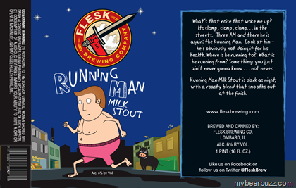 Flesk Brewing – Running Man Milk Stout