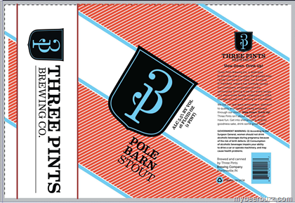 Three Pints Brewing – Pole Barn Stout 16oz Cans