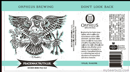 Orpheus Brewing – Peace.War.Truth.Lie Session IPA 12oz Cans