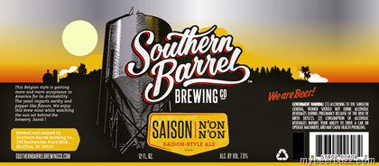 Southern Barrel – Saison N’On N’On 12oz Cans