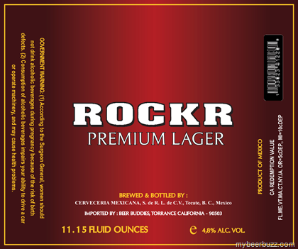 Beer Buddies – Rockr Premium Lager