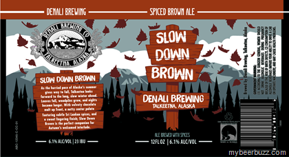 Denali Brewing – Slow Down Brown 12oz Cans