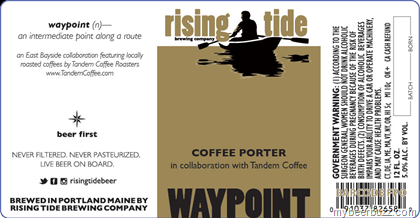 Rising Tide – Waypoint Coffee Porter