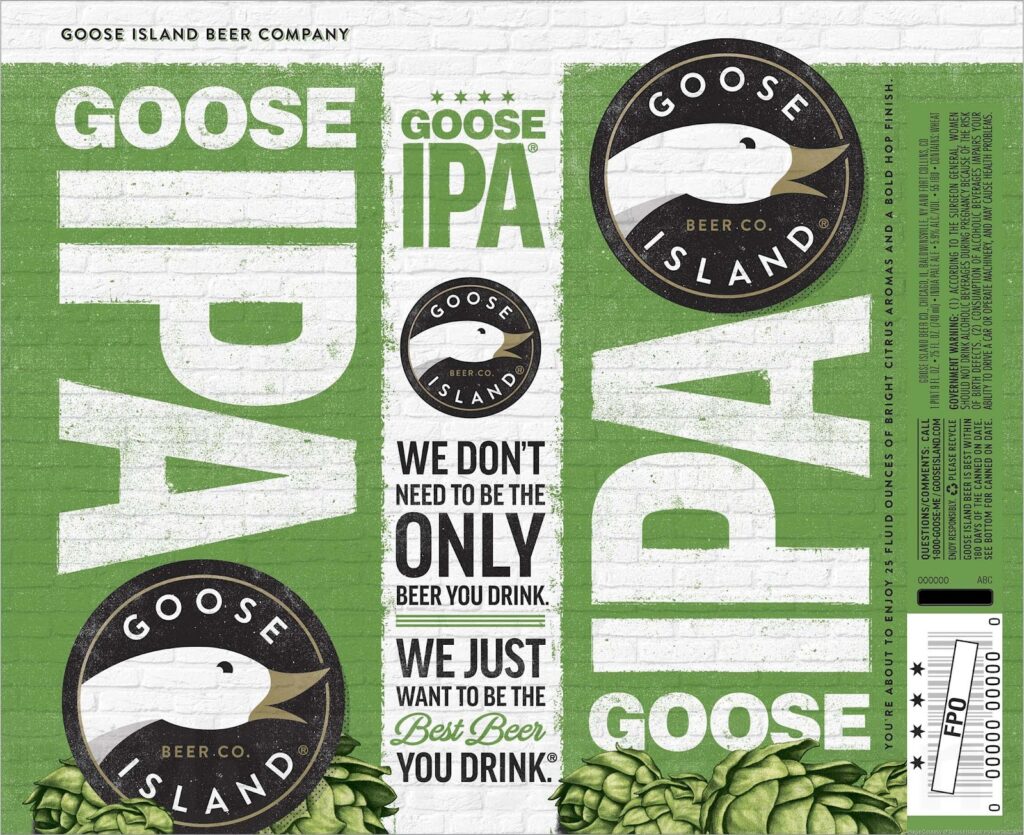 Goose Island Goose IPA Coming To 25oz Cans