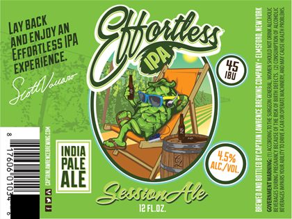 Captain Lawrence – Effortless IPA 12oz Bottles