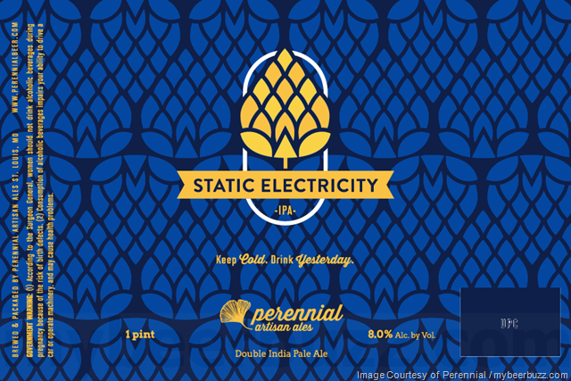 Perennial Artisan Ales Static Electricity IPA Coming To Can
