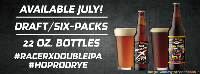 Bear Republic Brewing Company® Racer X® and Hop Rod Rye™ Seasonal Beers Releasing in July