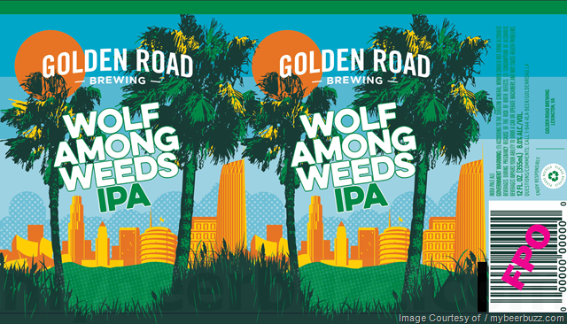 Golden Road – Wolf Among Weeds IPA, Point The Way IPA & Get Up Offa That Brown