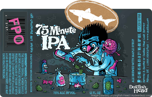 Dogfish Head 75 Minute IPA Returns In New Packaging