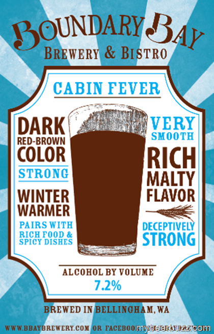 Boundary Bay Cabin Fever Coming 11/1