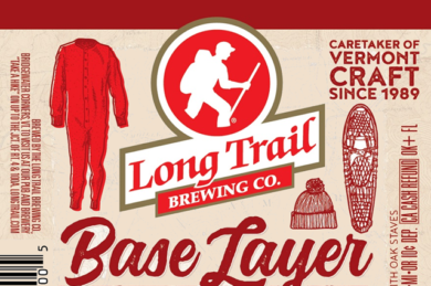 Long Trail Adding Base Layer Winter Brunette