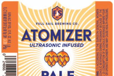 Full Sail Adding Atomizer Ultrasonic Infused Pale Ale & IPA w/Atomized Hops / Atomizer Lager / Atomizer Amber