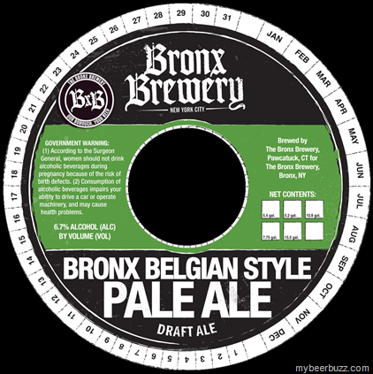 Bronx Brewery – Bronx Belgian Style Pale Ale