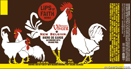 New Belgium Partners w/Hartness-Inks for UV-Ink on Lips of Faith Bottles