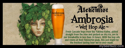 Big Rock Brewery Introduces Alchemist Edition Ambrosia Wet Hop Ale