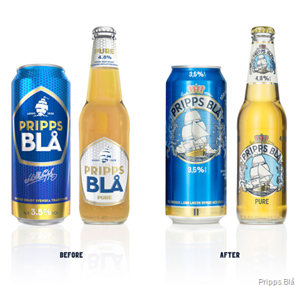 Pripps Blå – Package Redesign