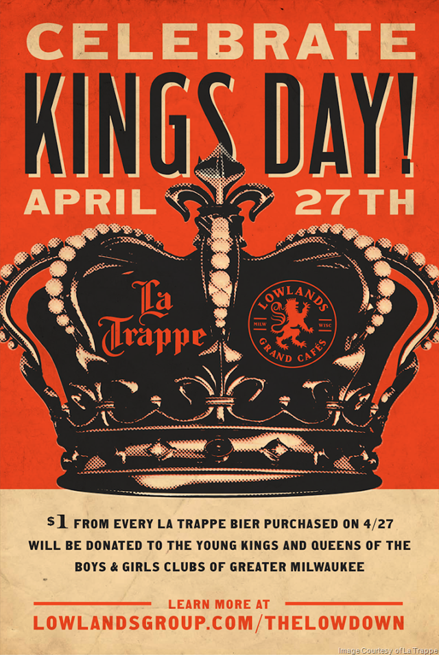 Celebrate King’s Day with La Trappe on April 27