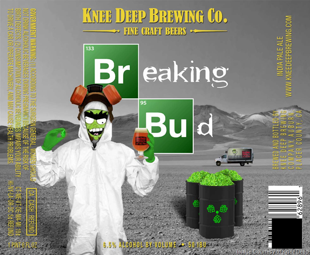 Sony Pictures Suing Knee Deep Brewing Over “Breaking Bud” / Knee Deep Response