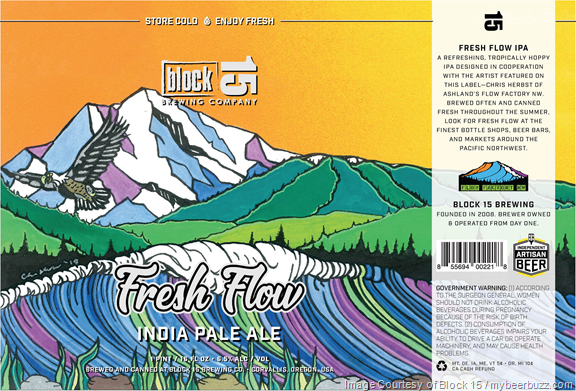 Block 15 Adding Fresh Flow IPA & Perishable Produce 16oz Cans