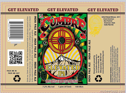 La Cumbre Elevated IPA Cans (2011 GABF Gold)