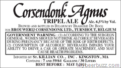 Corsendonk–Angus Tripel Ale
