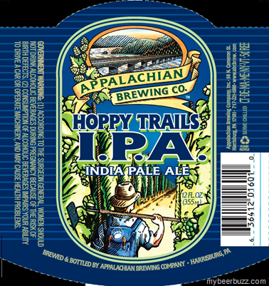 Appalachian Brewing Co–Hoppy Trails NEW packaging