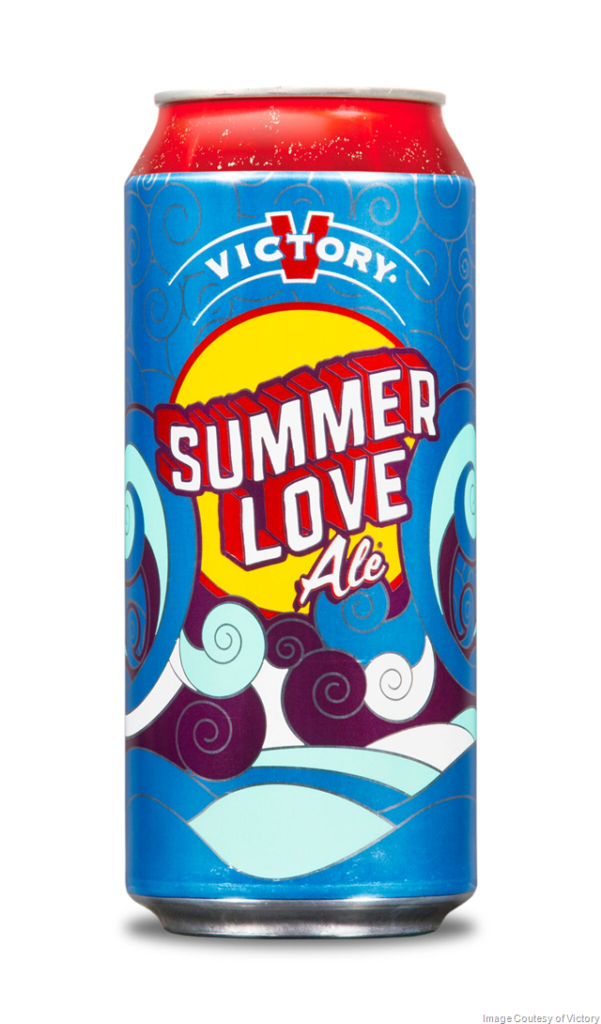 Victory Brewing Welcomes an Extra Hour of Sun with Updated Summer Love Ale Packaging